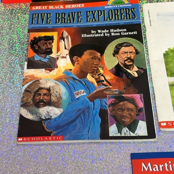 Biographies Lot of 5 Books Great Men and Women in History Martin Luther King Jr. - Picture 6 of 16